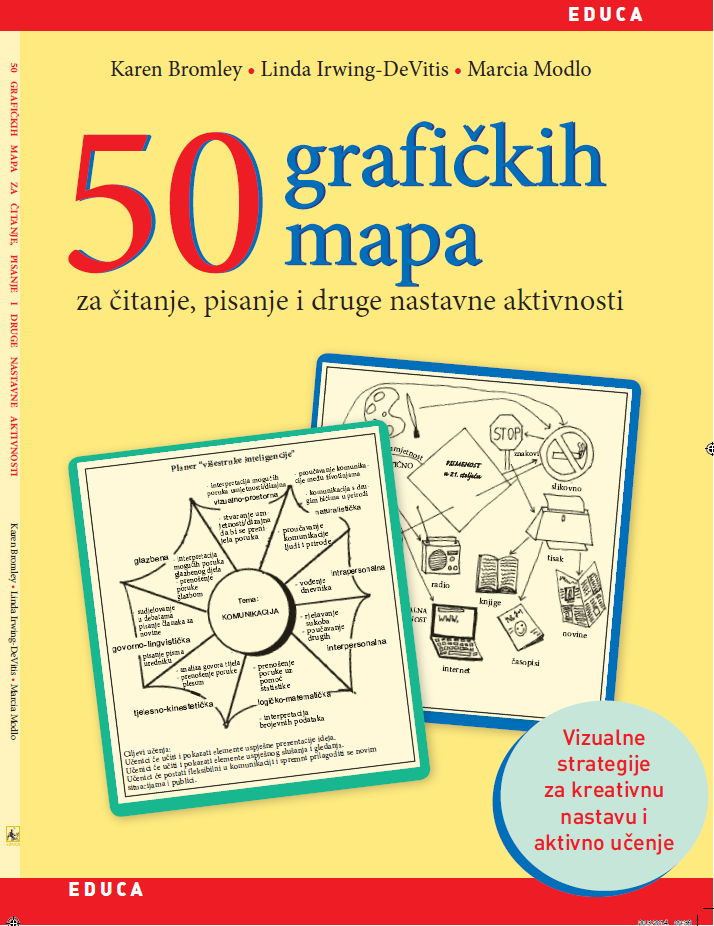 50 grafičkih mapa za čitanje, pisanje i druge nastavne aktivnosti