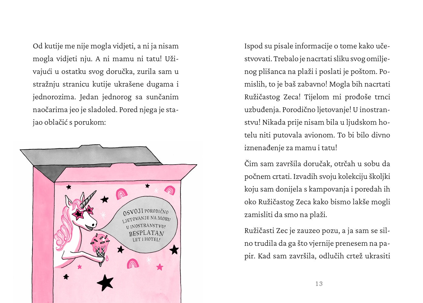 Isadora Moon na ljetovanju