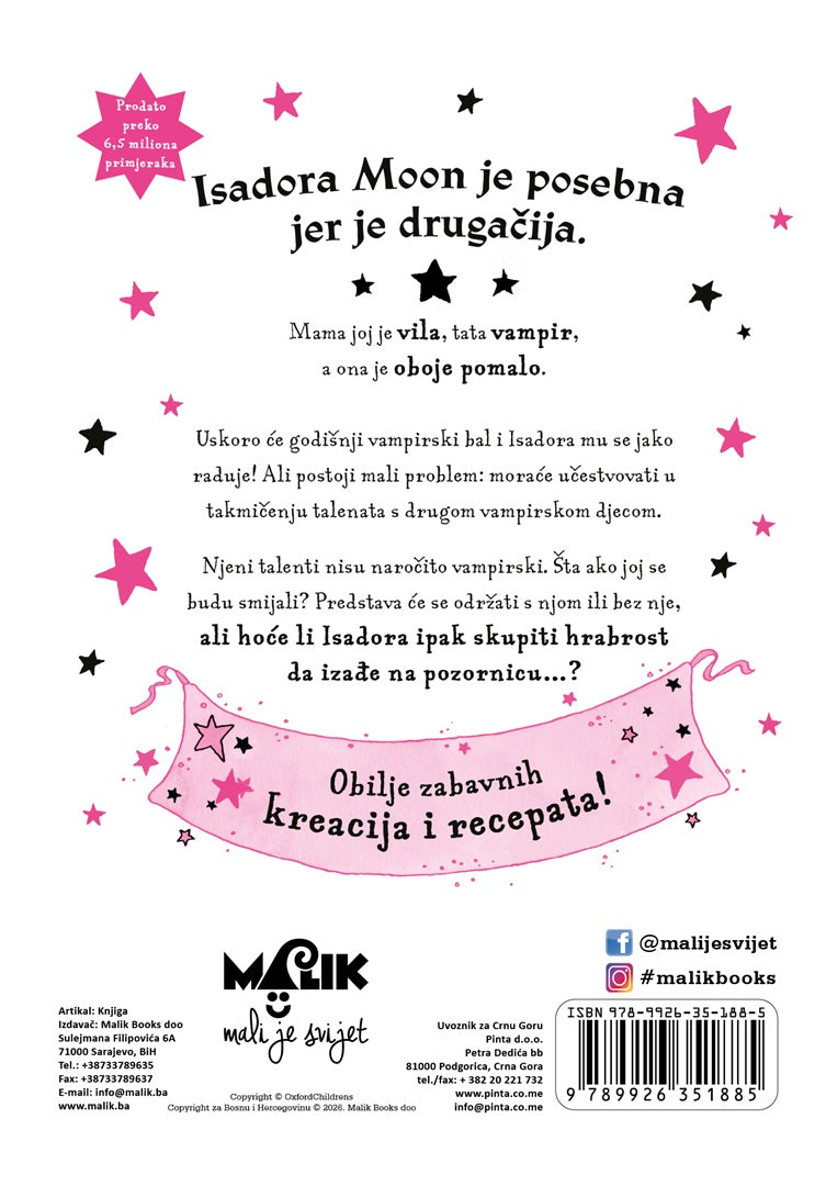 Isadora Moon na pozornici