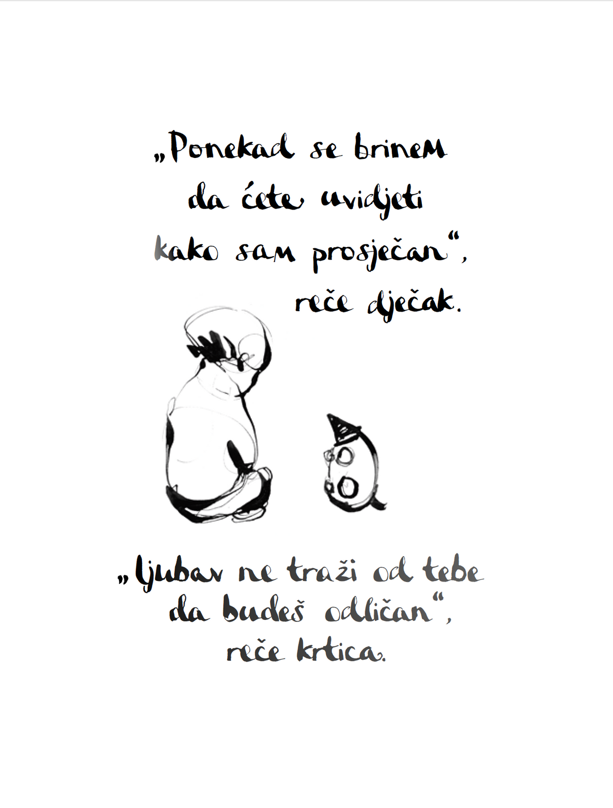 Dječak, krtica, lisica i konj