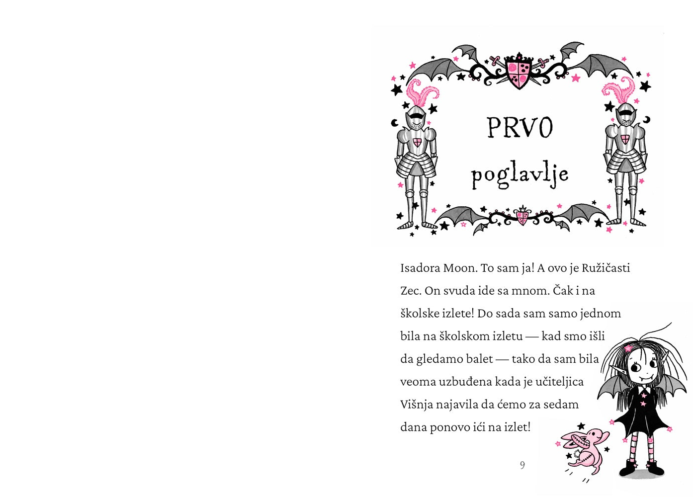Isadora Moon ide na školski izlet