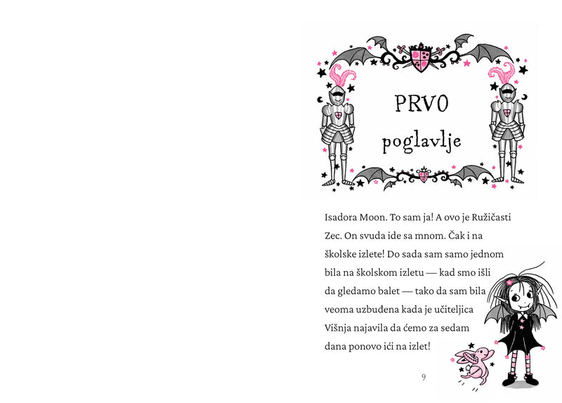 Isadora Moon ide na školski izlet