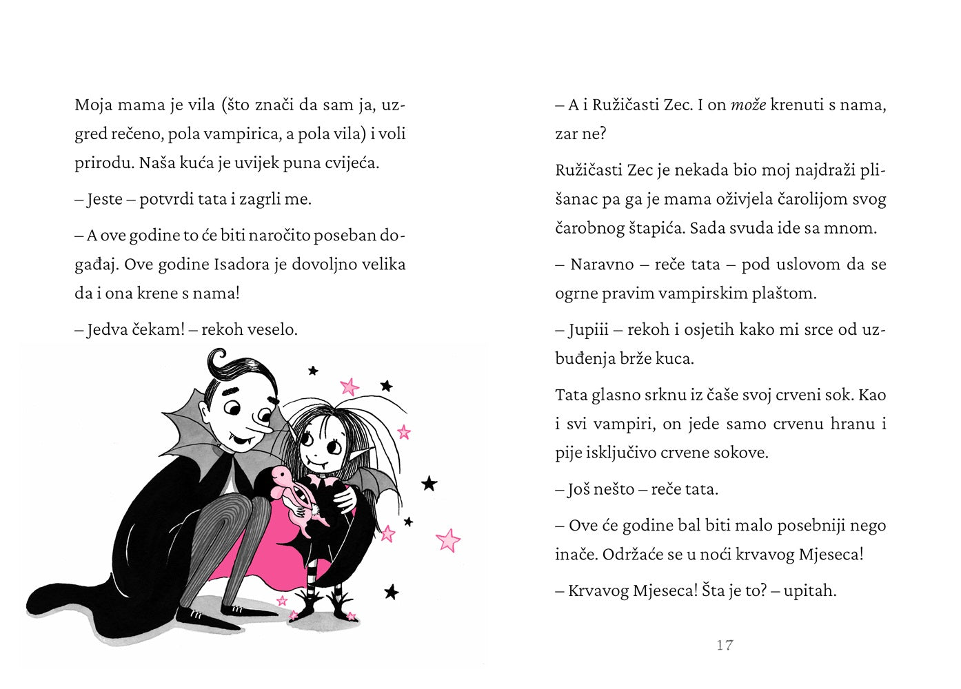 Isadora Moon na pozornici