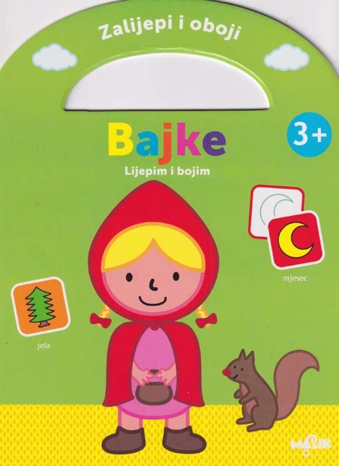 Zalijepi i oboji, bajke (dob 3+)