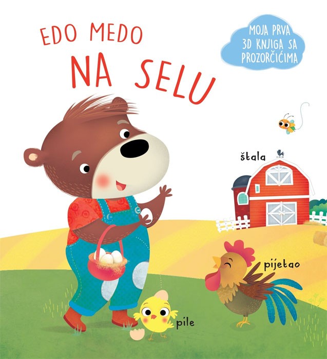 Edo medo na selu – Moja prva 3D knjiga sa prozorčićima