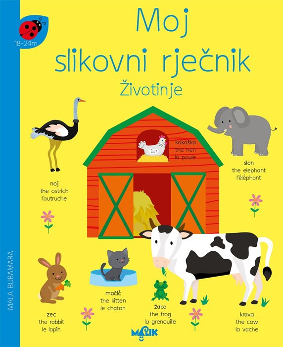 Moj slikovni rječnik – Životinje